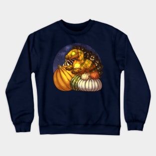 Stegosaurus Hoard of Gourd Crewneck Sweatshirt